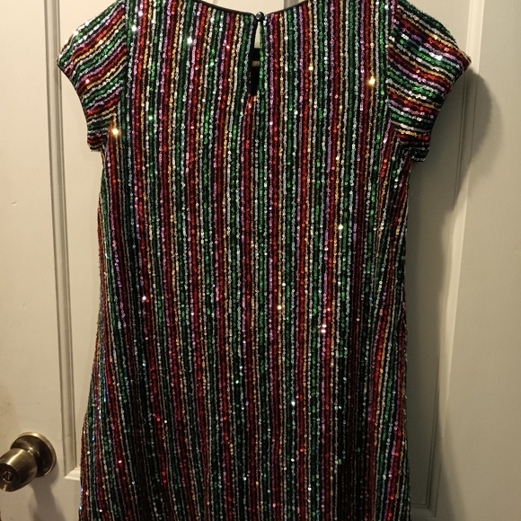 🤠Art Class Sequin Dress Like New Size Medium(7/8) - Picture 3 of 5